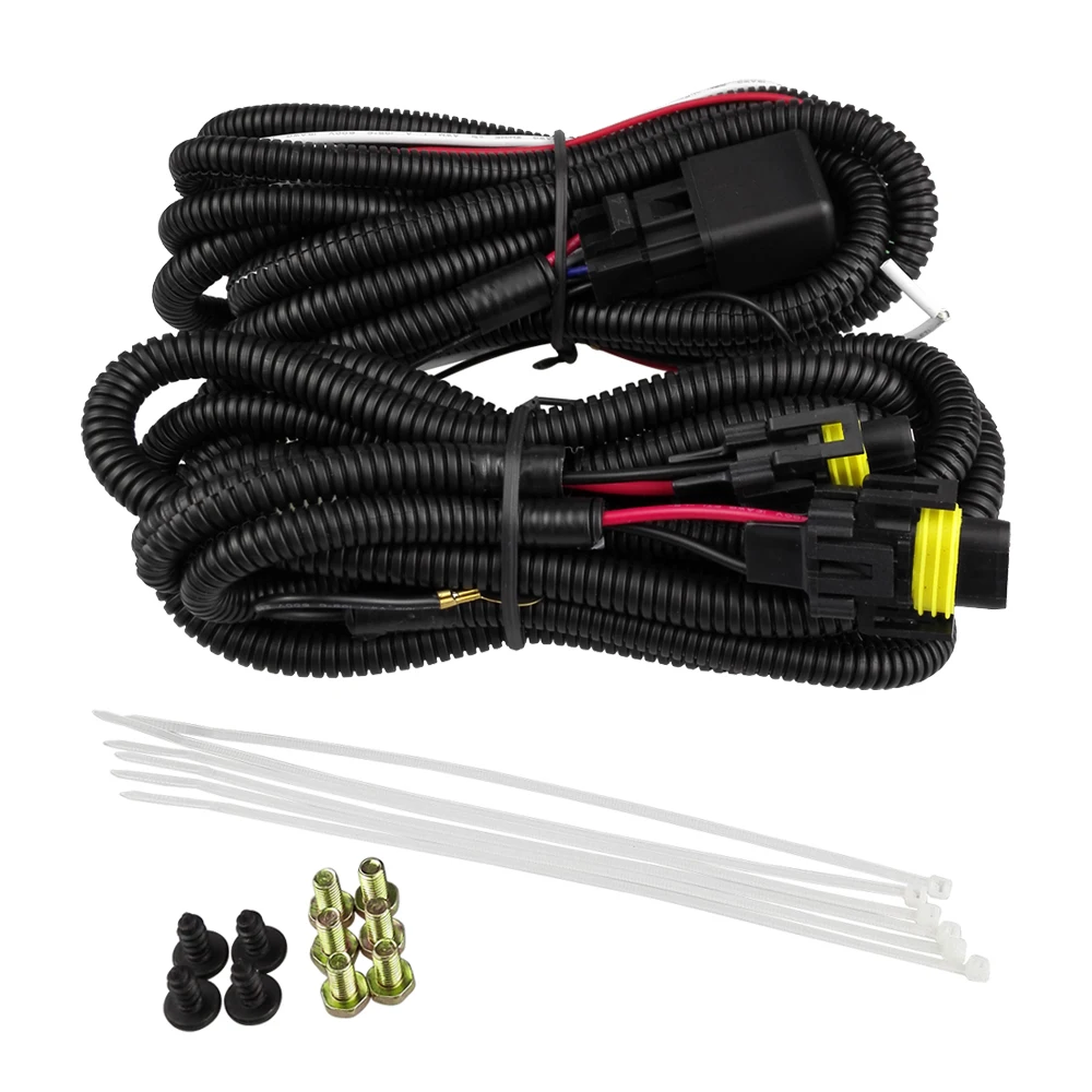 

Halogen Lamp Fog Light Assembly For TOYOTA AXIO 2013 Car Front Lights Sets ABS 4300K Yellow 12V 55W Automobile Styling