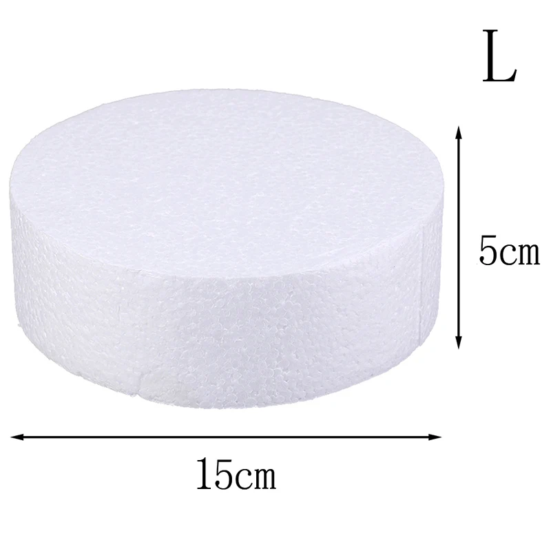 Новый Круглый пенопластовый манекен для торта Sugarcraft Цветочный декор Patrice Модель