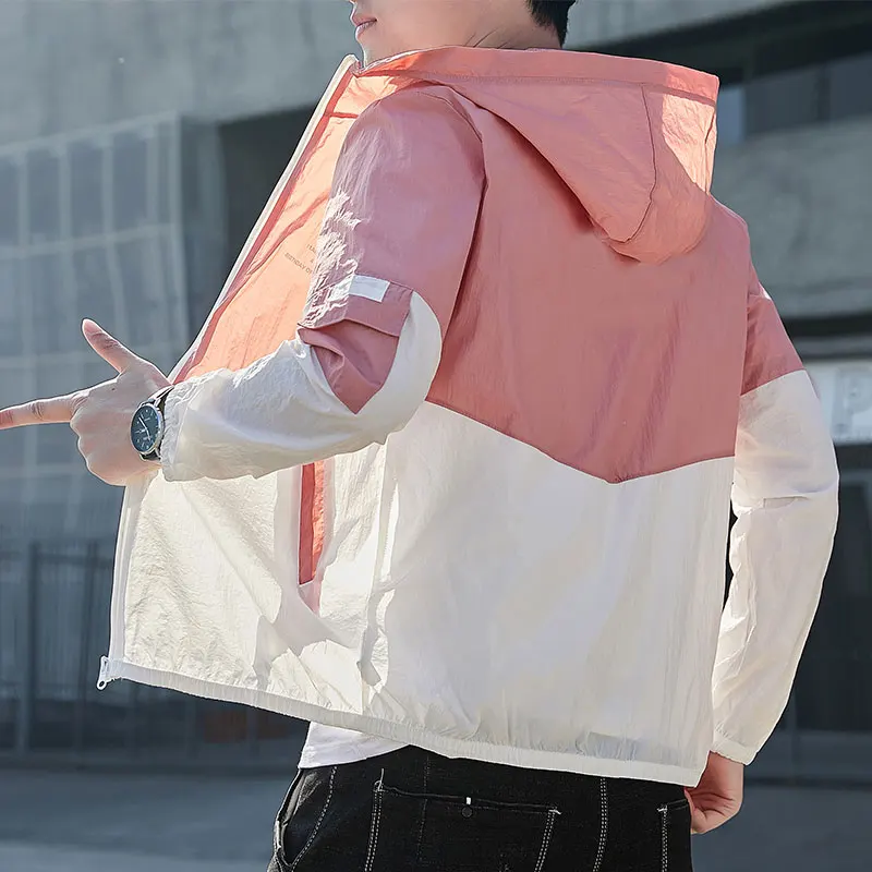 

Camping Rain Jacket Men Women Waterproof Sun Protection Clothing Fishing Hunting Clothes Quick Dry Skin Windbreaker with Pocket