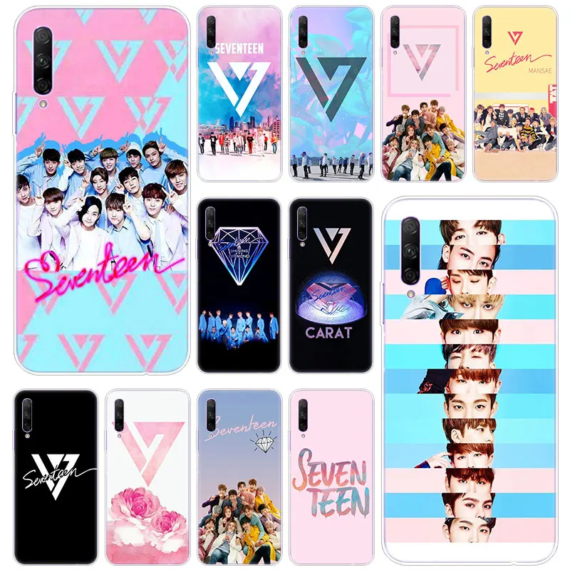 Силиконовый чехол Seventeen JUN DK JOSHUA kpop для Huawei Honor 20 20i 10i 10 9 8 Lite 9X 8X 8A 8S 7S 7A Pro View