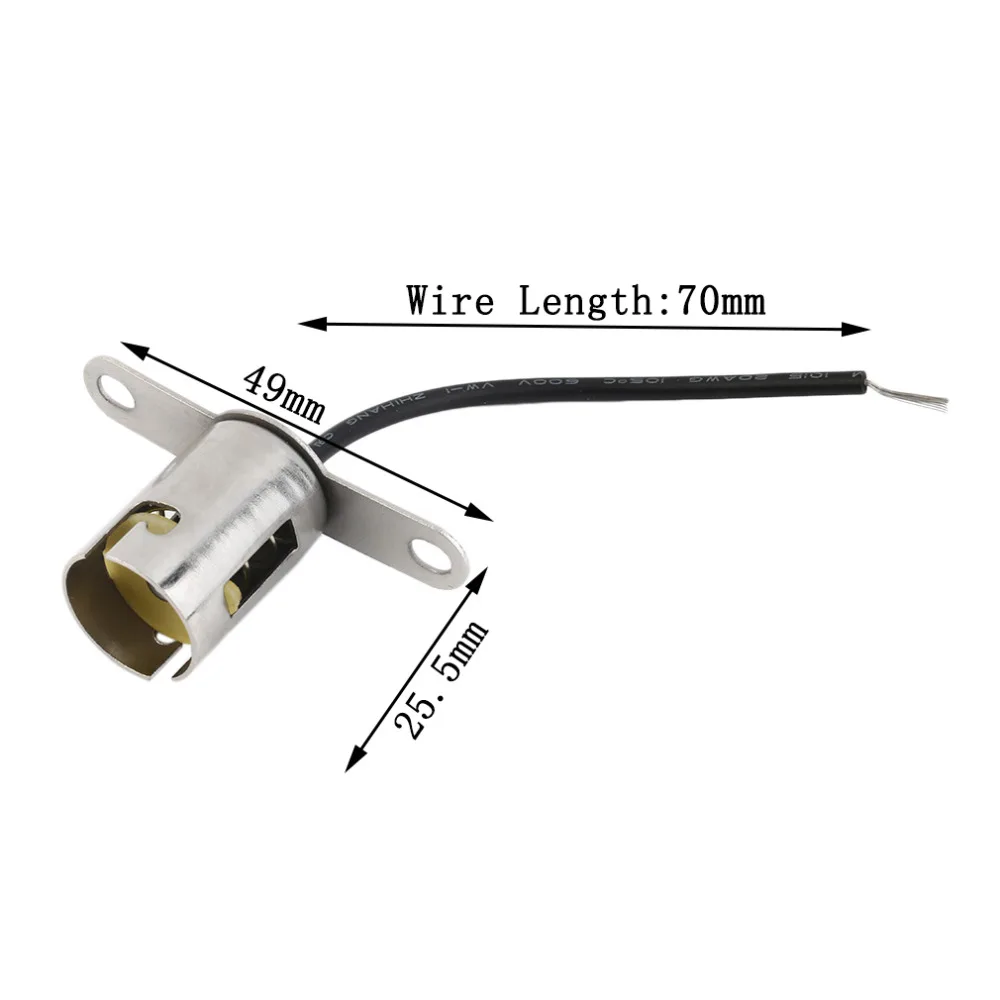 

1pcs BA15s 1156 Bayonet Light Bulb Socket Auto lamp holder base Hot Selling Brand