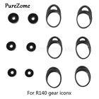 3 пары силиконовых защитных чехлов, наборы защитных чехлов для Samsung Gear iConX SM-R140, Bluetooth-наушники, аксессуары