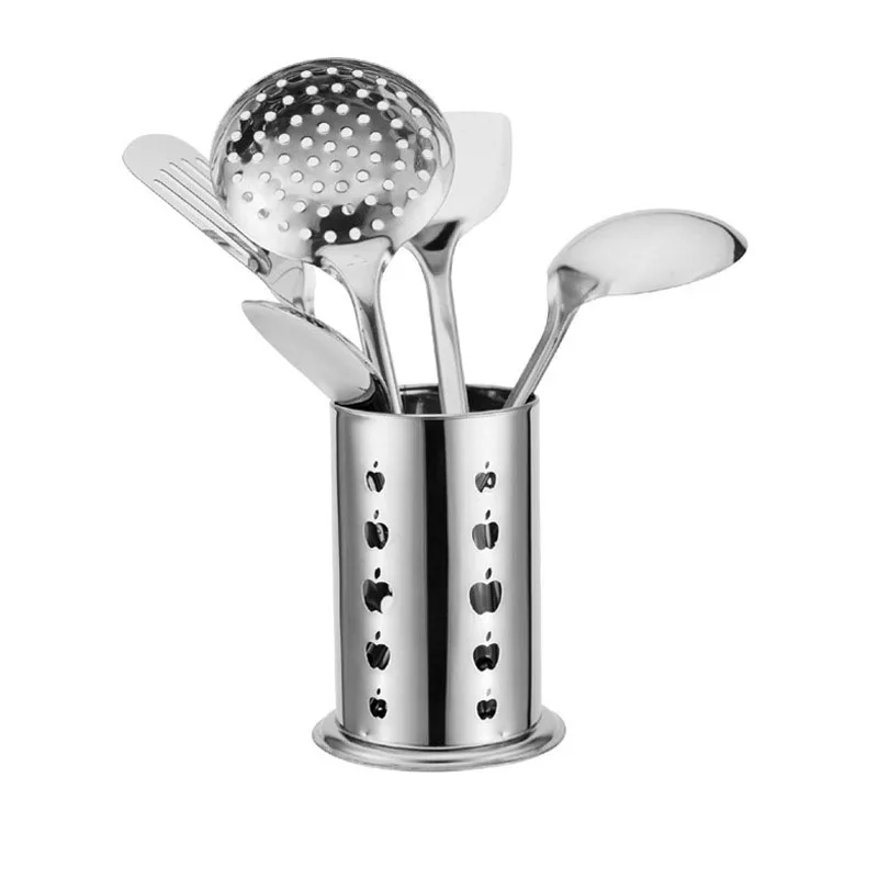 

6 Piece Set Stainless Steel Cutlery Kitchen Spatula Spoon Full Set of Kitchen Cooking Tools Kitchen Accessories Cooking Kitchen