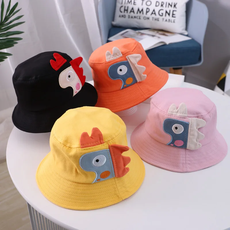 

Children hat spring/summer sun hat baby anti-foam fisherman hat girl boy cotton hat child basin hat fashion cap girl beach hats