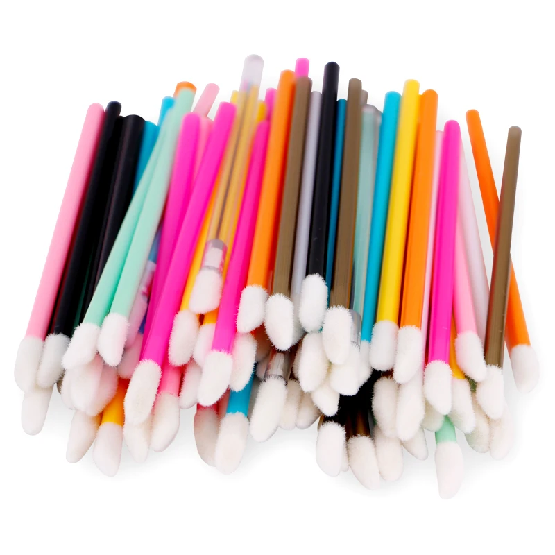 

200 Pcs/lot Disposable Lip Brush One Off Lip Brushes Makeup Tool Free Shipping