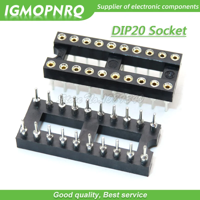 10 шт. круглое отверстие IC разъем DIP 6 8 14 16 18 20 24 28 контактный DIP6 DIP8 DIP14 DIP16 DIP18 DIP20 DIP24