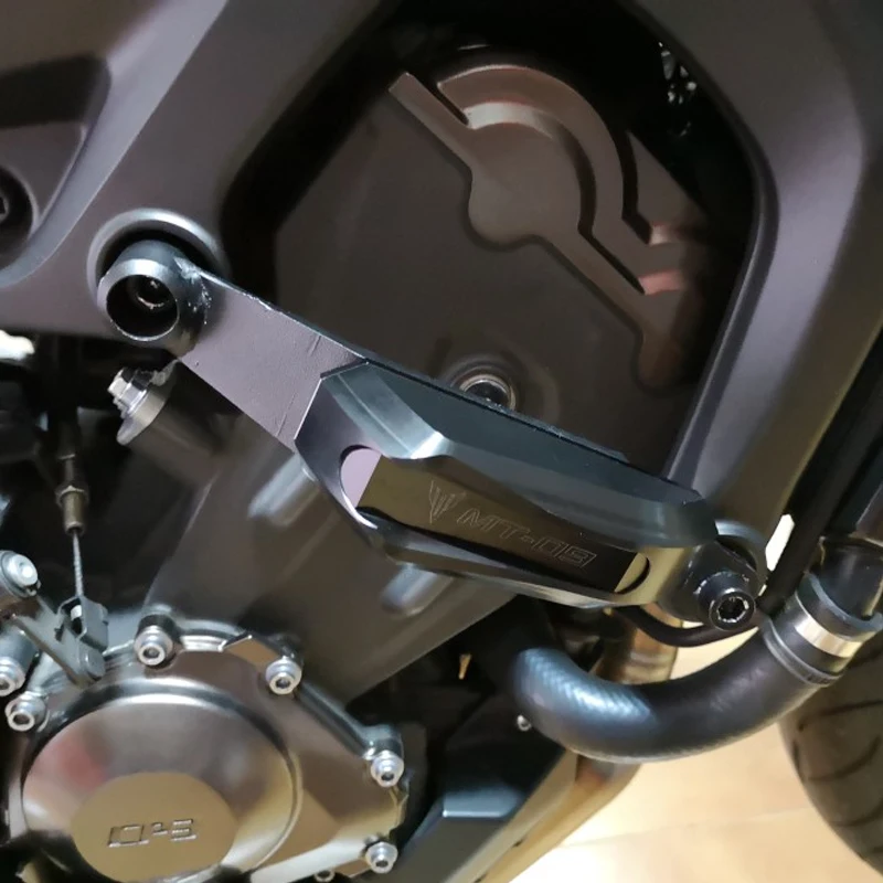MT-09 FZ-09 защита мотоцикла левый и правый двигатель анти-крушение слайдер протектор для YAMAHA MT09 MT 09 TRACER 900- 18
