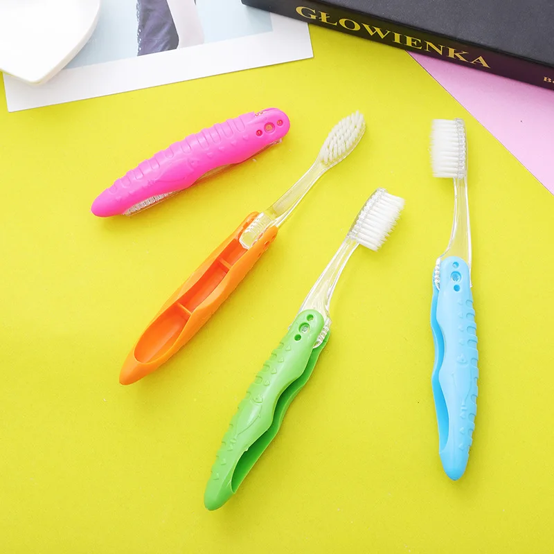 1 шт. складная дорожная зубная щётка для ухода за зубами|Зубные щетки| |