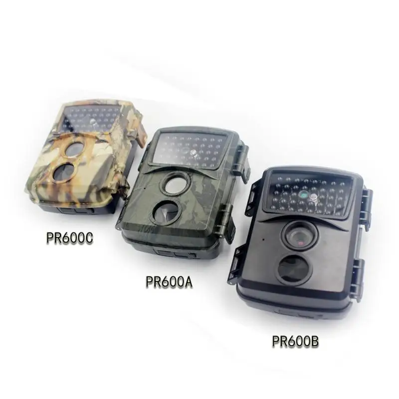 

PR600 Hunting Trail IR Camera 12MP HD 1080P LED Infrared Night Vision Photo Trap Wildlife Motion Detection Surveillance Camera