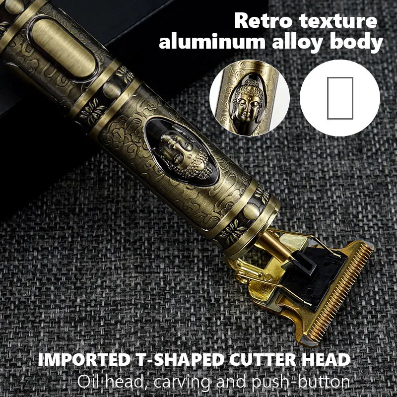

Electric Hair Clipper Professional Hair Clipper Men Beard Trimmer Barber Shop Electric Shaving T-shaped Contour Men