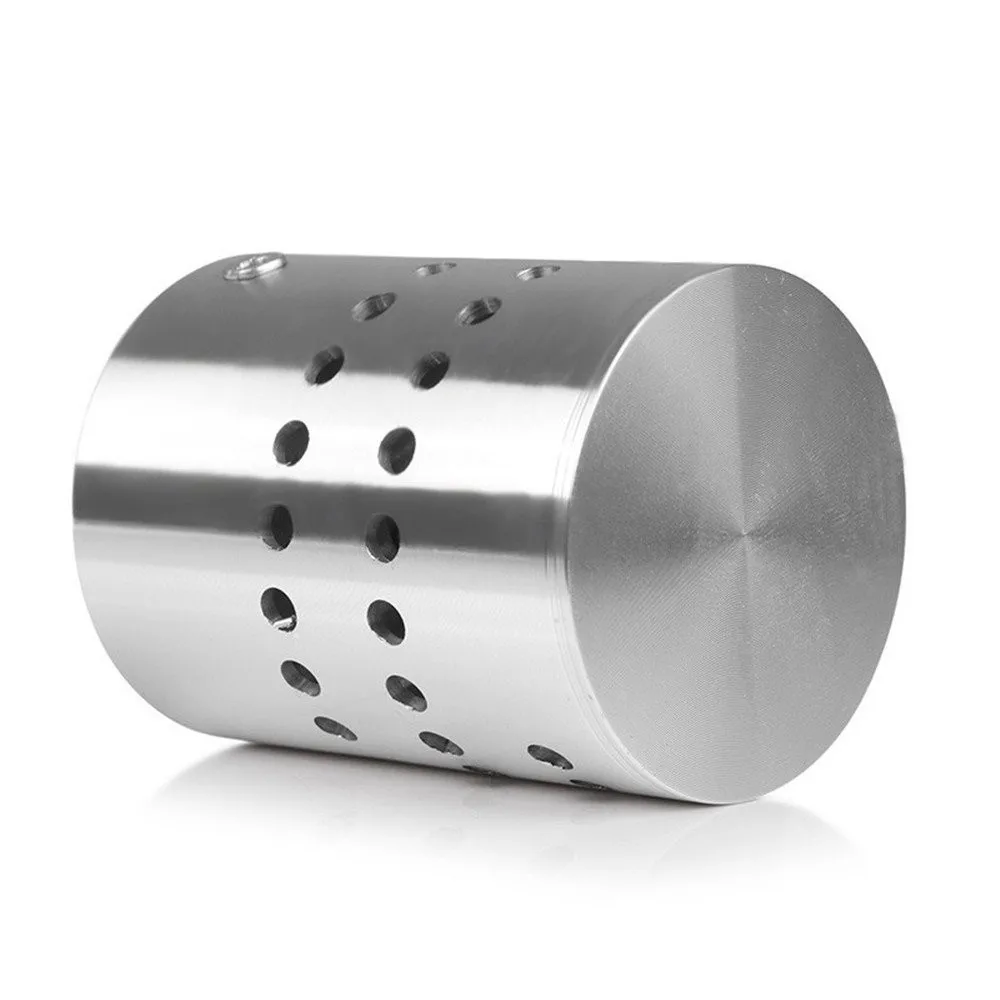 Настенный светильник с отверстиями по спирали поверхность установить