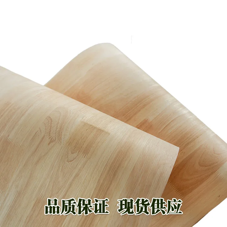 

L:2.5Meters Width:600mm Thickness:0.5mm Natural Rubber Wood Veneer