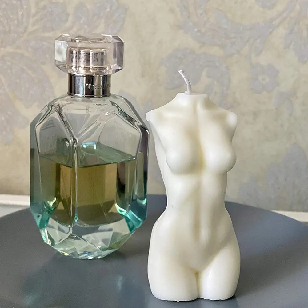 3D силиконовая форма для свечей практичная тела инструмент изготовления ручной