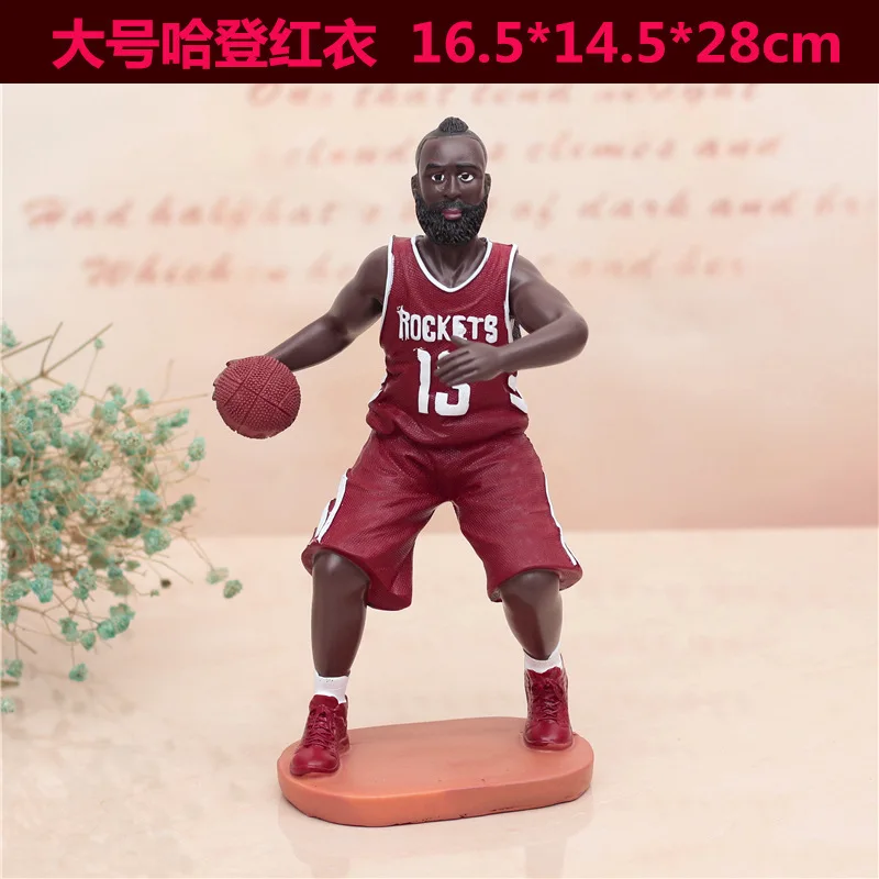 1 шт. баскетбольная супер звезда кукла Фигурка орнамент изделия из смолы