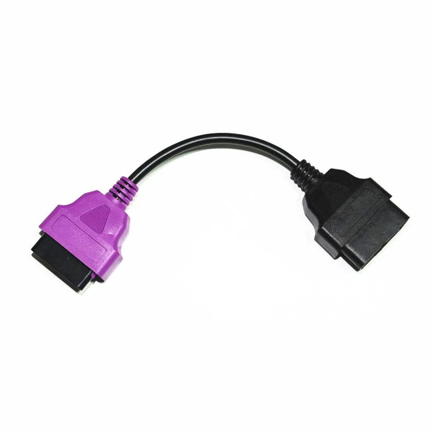 Newest For Fi-a-t ECUScan Adapter OBD OBD2 Connector MultiECUScan ABS Airbag obd2 scanner Diagnostic cable for Fi-at ECU Scan | Автомобили