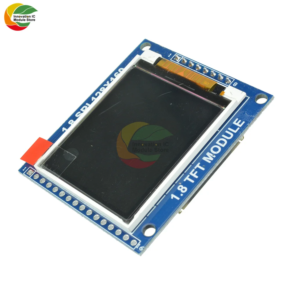 

1.8 Inch Serial SPI TFT LCD Module Display PCB Adapter IC 128x160 Dot Matrix 3.3V 5V IO Interface Cmmpatible LCD1602 for Arduino