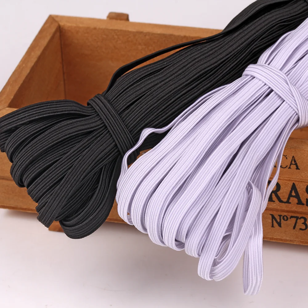 1/8 дюйма эластовая лента для масок лица 3 мм Высококачественные эластичные ленты