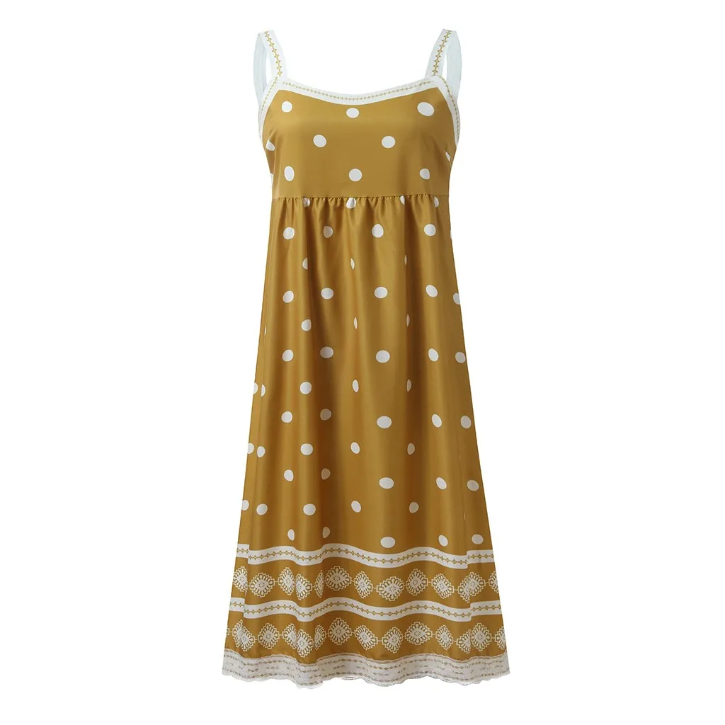 

2021 Women Summer Casual Dress Boho Print U-neck Short Sleeve Big Swing Maxi Dress Daily Fashion Comfy Loose Dresses Robe Femme