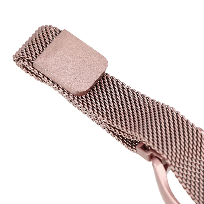 Stainless Steel Strap 20mm Magnetic Loop Metal Watch Band Breathable Waterproof Replacement Bracelet Wristband For Smart | Наручные часы