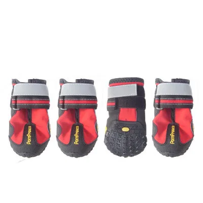 Обувь для домашних животных из искусственной кожи водонепроницаемого материала