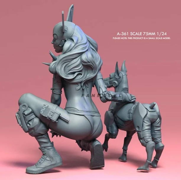 

1/24 Resin model kits figure DIY self-assembled A-361