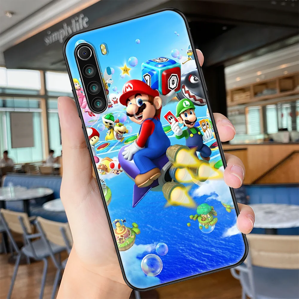 

Marioes Game Super Phone case For Xiaomi Redmi Note 7 7A 8 8T 9 9A 9S 10 K30 Pro Ultra black soft funda pretty waterproof