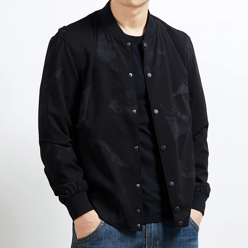 Мужская повседневная куртка темно-синяя однотонная большого размера размеры до