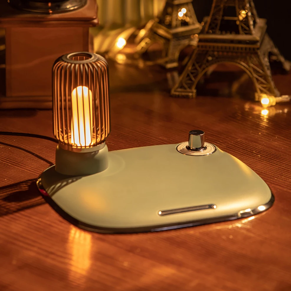 

2 IN 1 Home Desk Lamp Wireless Charger Mat For iPhone 13 Pro Max 12 11 Pro XS Samsung S21 Ultra S20 Fe Note 20 Room Night light