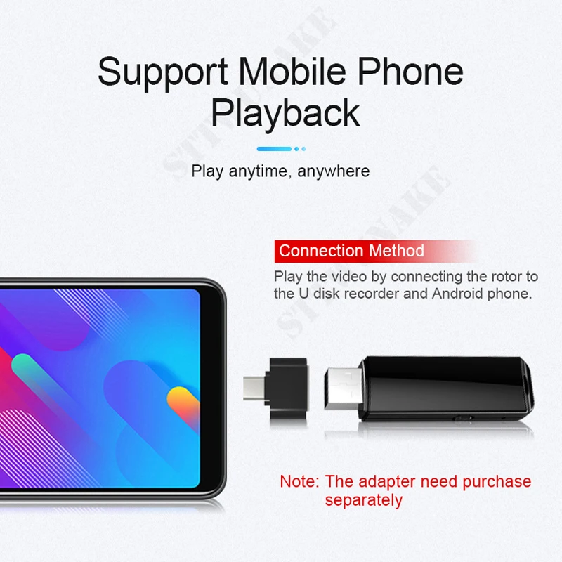 STTWUNAKE диктофон флэш накопитель мини рекордер звуковая ручка usb профессиональный