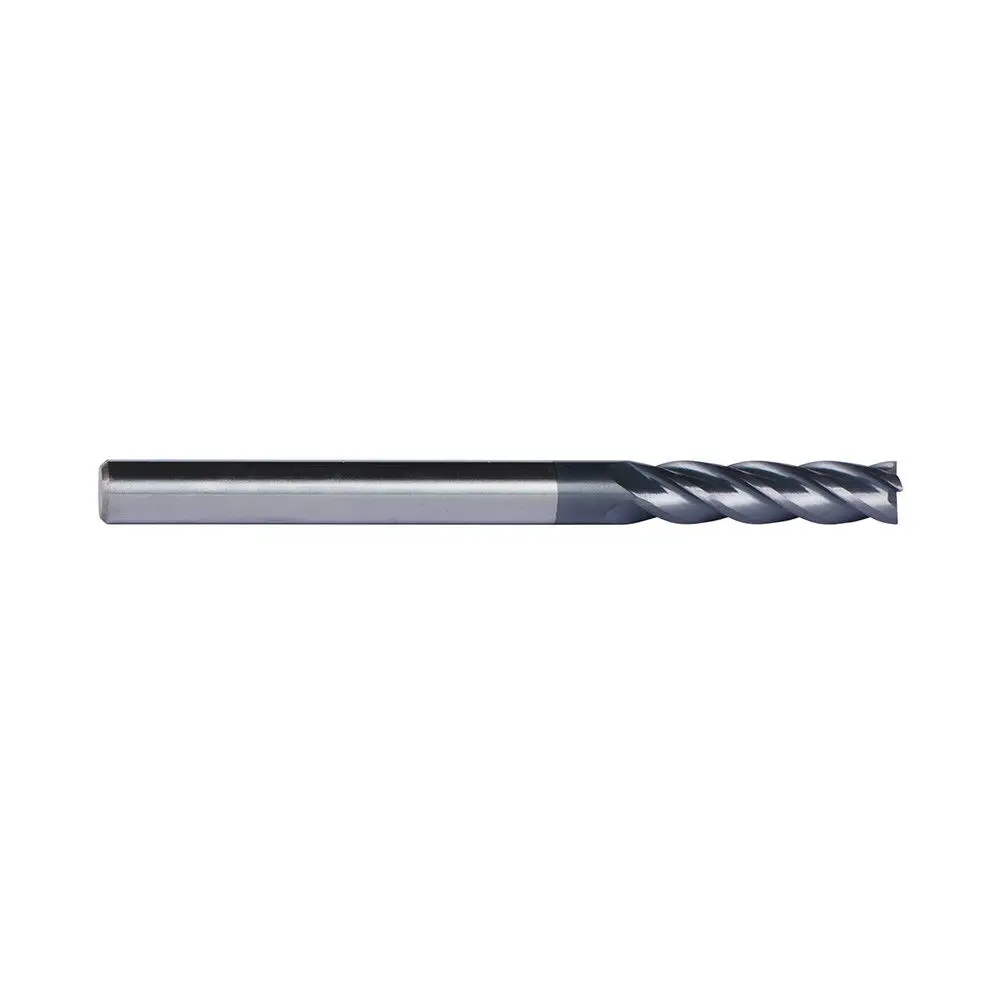 

Solid Carbide End Mill6mmShank Dia TiAIN Coat 4 Flute CNC Router Bits For Wood