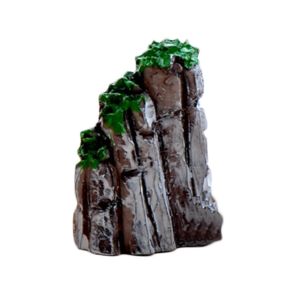 Новинка 1 шт. Rockery искусственная горная рыба черепаха танк бонсай мини пейзаж