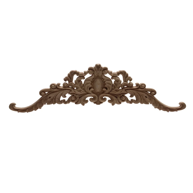 Антикварные декоративные резные Неокрашенная древесина деколь деревянная