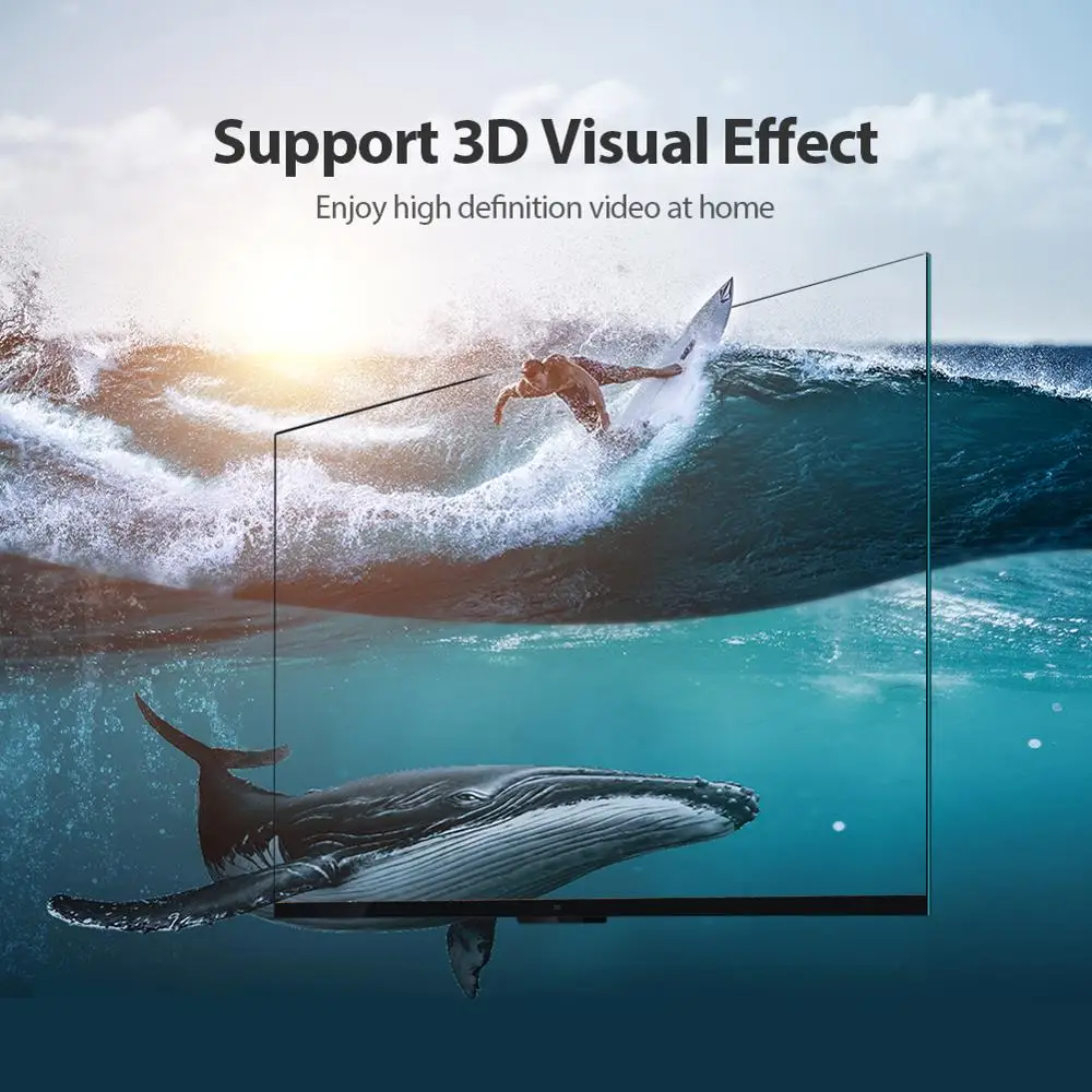Кабель Vention HDMI в 2 0 HDR 4 k @ 60Hz для разветвителя удлинитель 1080P 3D кабель PS4 HDTV