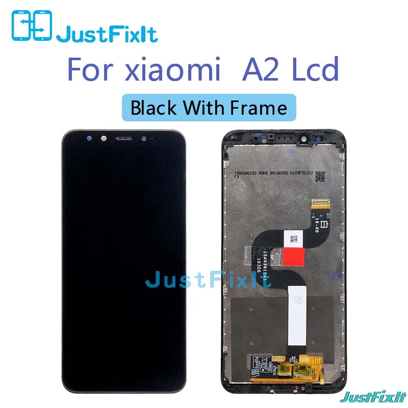 Оригинальный 5 99 дюймовый ЖК-дисплей для xiaomi mi A2/6X2160*1080 рамка кодирующий