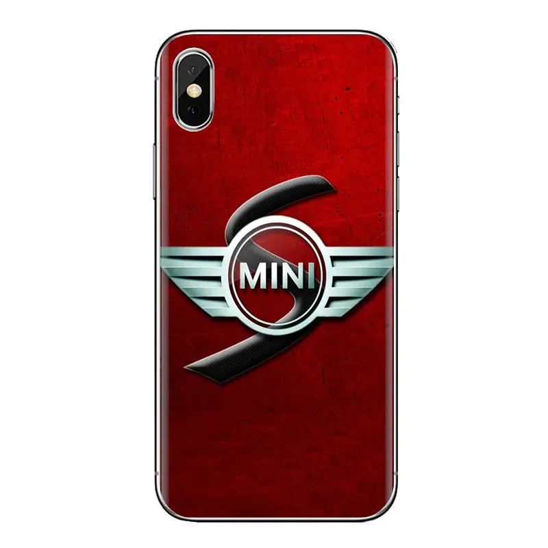 UK mini cooper jcw чехлы с логотипом в полоску для huawei P Smart Y6 P8 P9 P10 Plus Nova P20 Lite Pro Mini 2017 SLA-L02