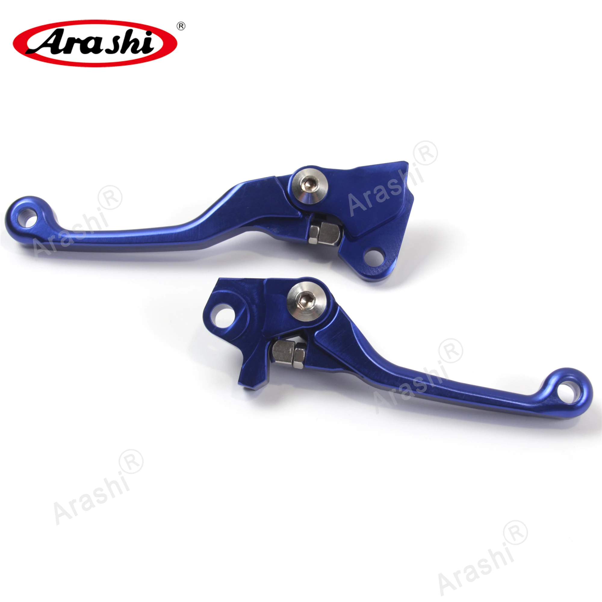 Араши 1 пара ЧПУ сцепные рычаги для YAMAHA YZF250 YZF 250 2007 2017 грязи Рычаг стояночного