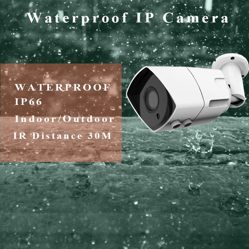 Инфракрасная IP камера 1080P Pal наружная поддержка объектива 2 8 12 мм H.264 H.265 Onvif