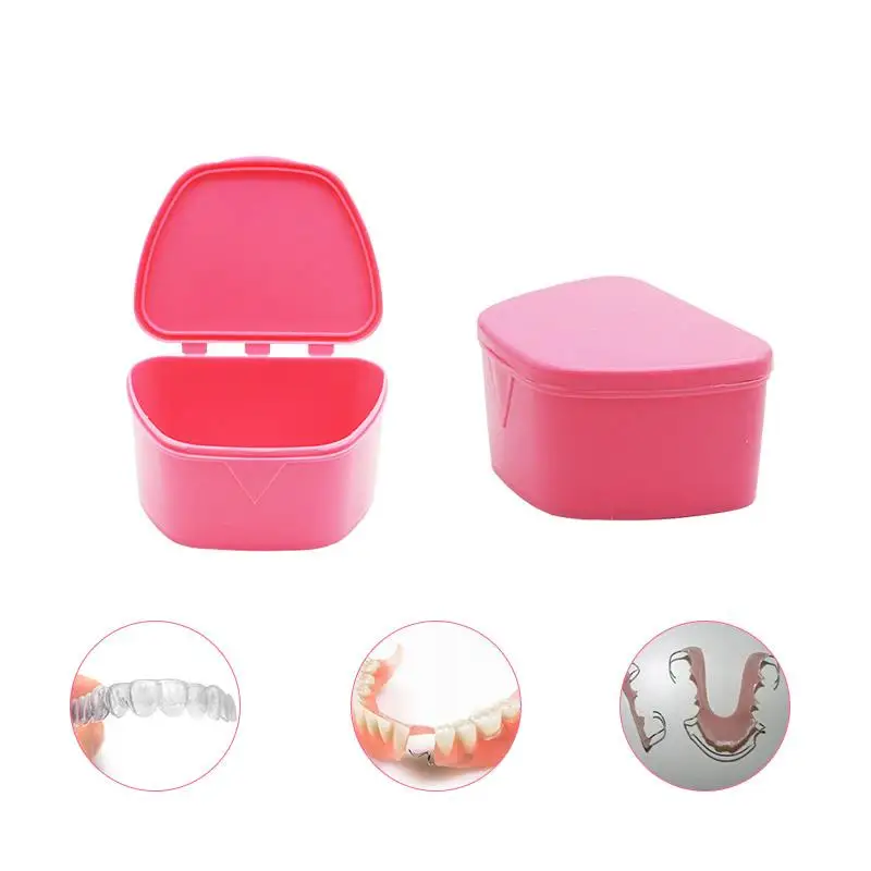 

1 шт., пластиковый органайзер для искусственных зубов