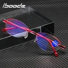 Очки для чтения iboode женские, без оправы, с защитой от синего излучения, 0 + 1,0 + 1,5 + 2,0 + 2,5 + 3,5 + 4,0