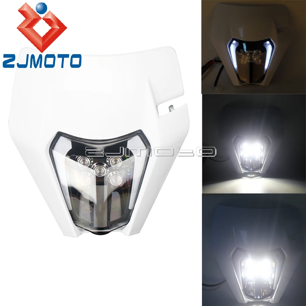 

Motorcycle Headlamp E8 E-Mark Head Light Dustproof Dirt bike LED Front Light For SX XC EXC XC-W SX-F XC-F XCF-W FC FE FX TE TC