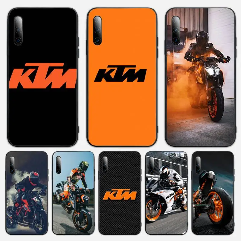 

K-TM-motorcycle moto Phone Case For Redmi 9 9a 5 6 6a 4x 7 7a 8a note 4 8 9 10 K30 pro T Cover Fundas Coque