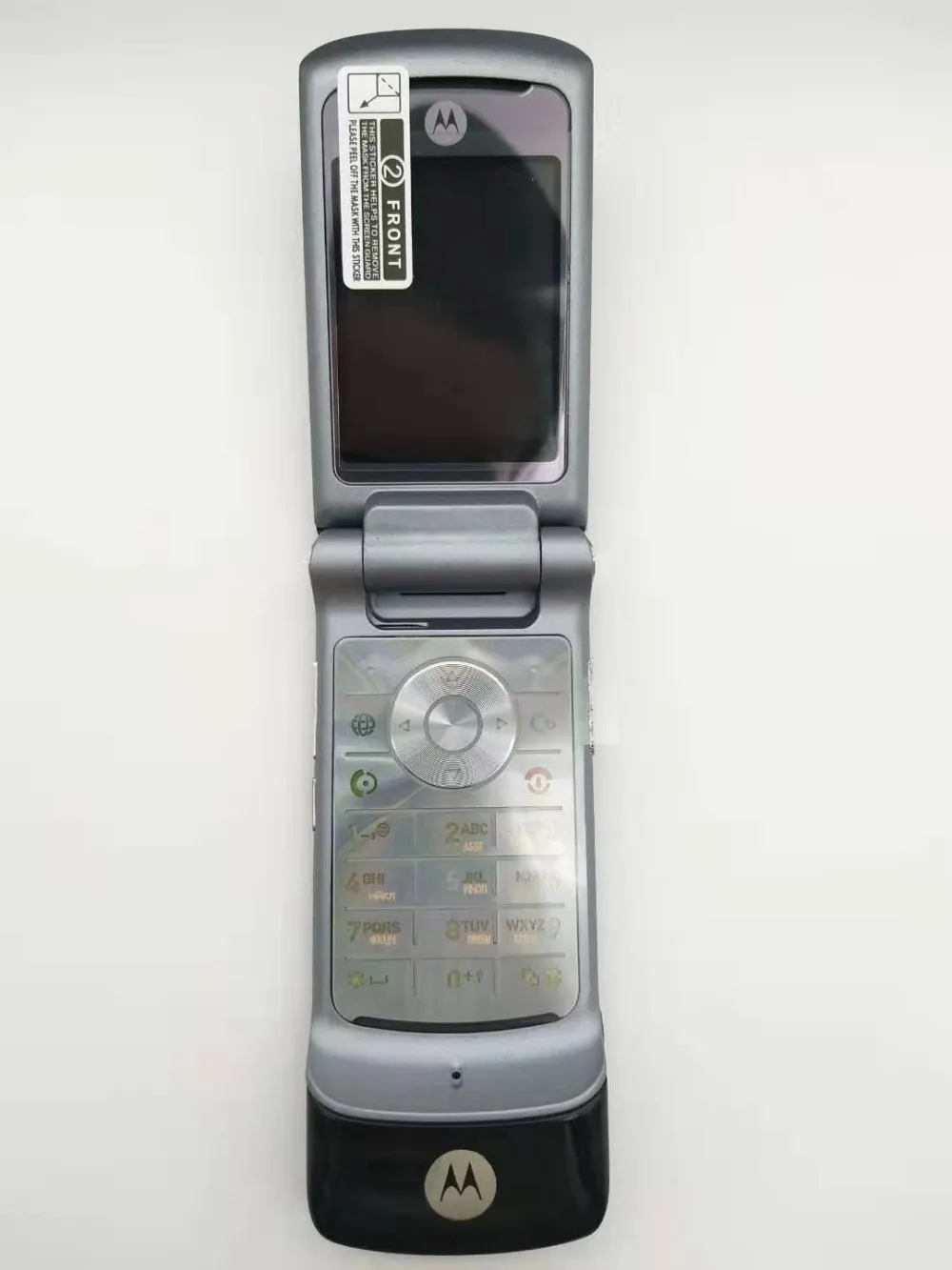 Motorola Krzr K1 флип разблокированный GSM Bluetooth MP3 FM радио мобильный телефон Восстановленный