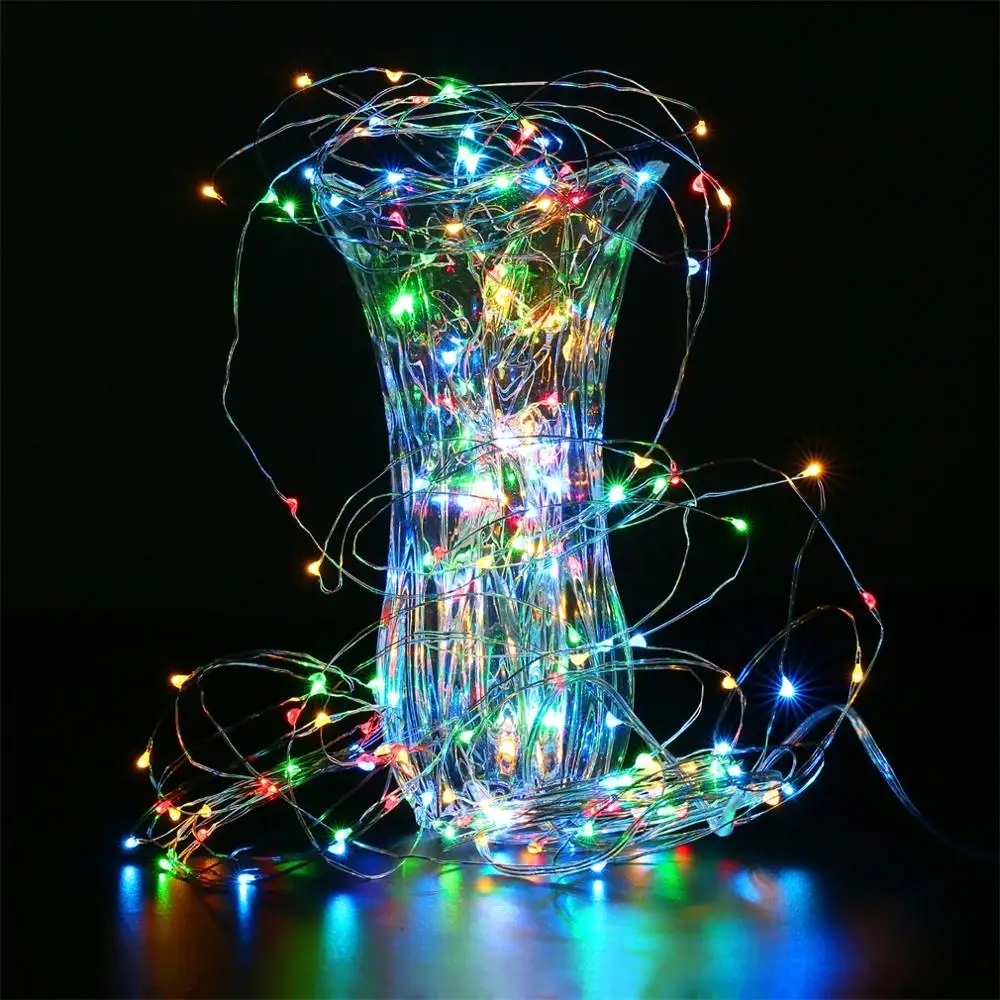 Светильник гирлянда на солнечной энергии водонепроницаемая светодиодная лента 2