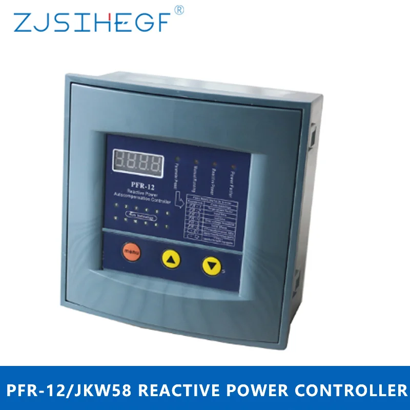 380v JKW58/PFR-12 регулятор коэффициента мощности регулятор компенсации для конденсатора коэффициента мощности