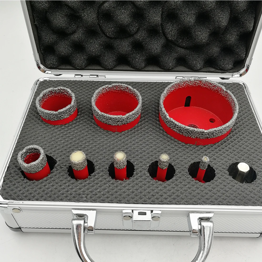 Коронка керамическая SHDIATOOL вакуумная насадка с алмазным напылением для