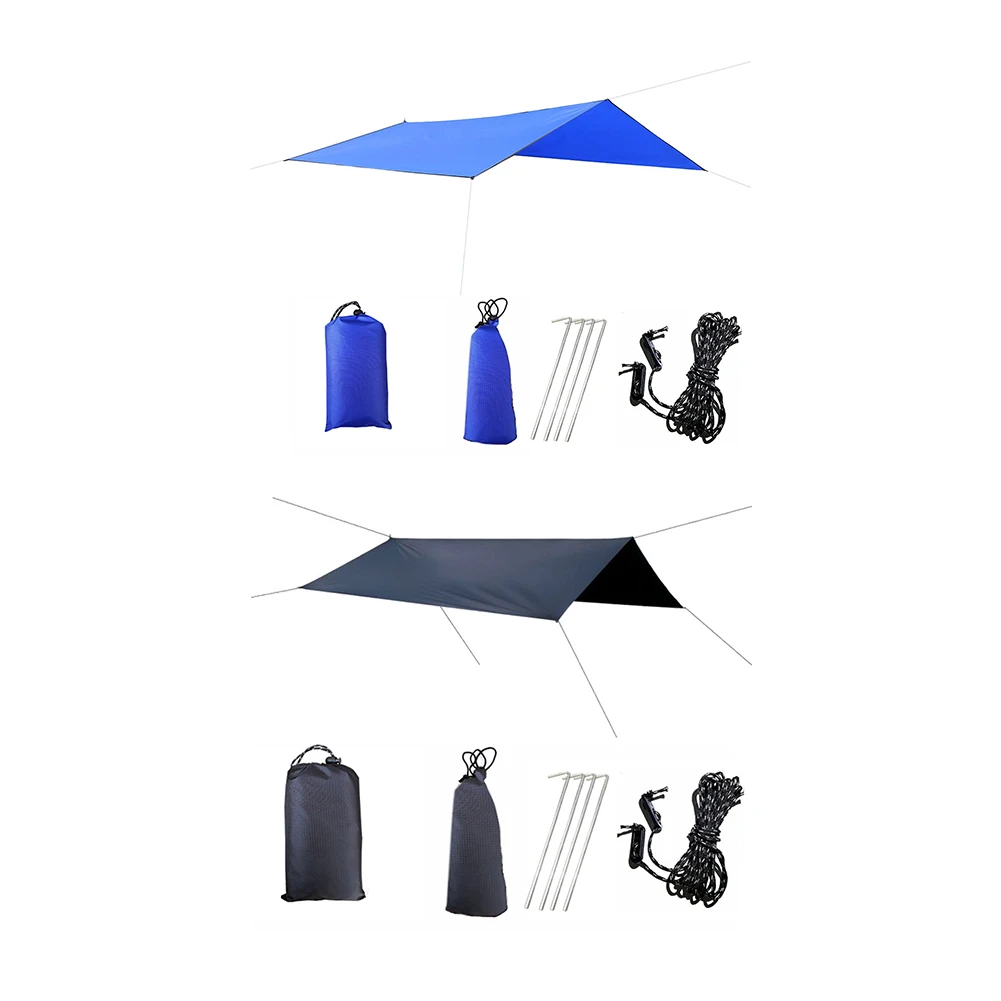 

Непромокаемый тент водонепроницаемый ветрозащитный садовый навес для пикника солнцезащитный наружный навес для пляжа кемпинга на пляже с...