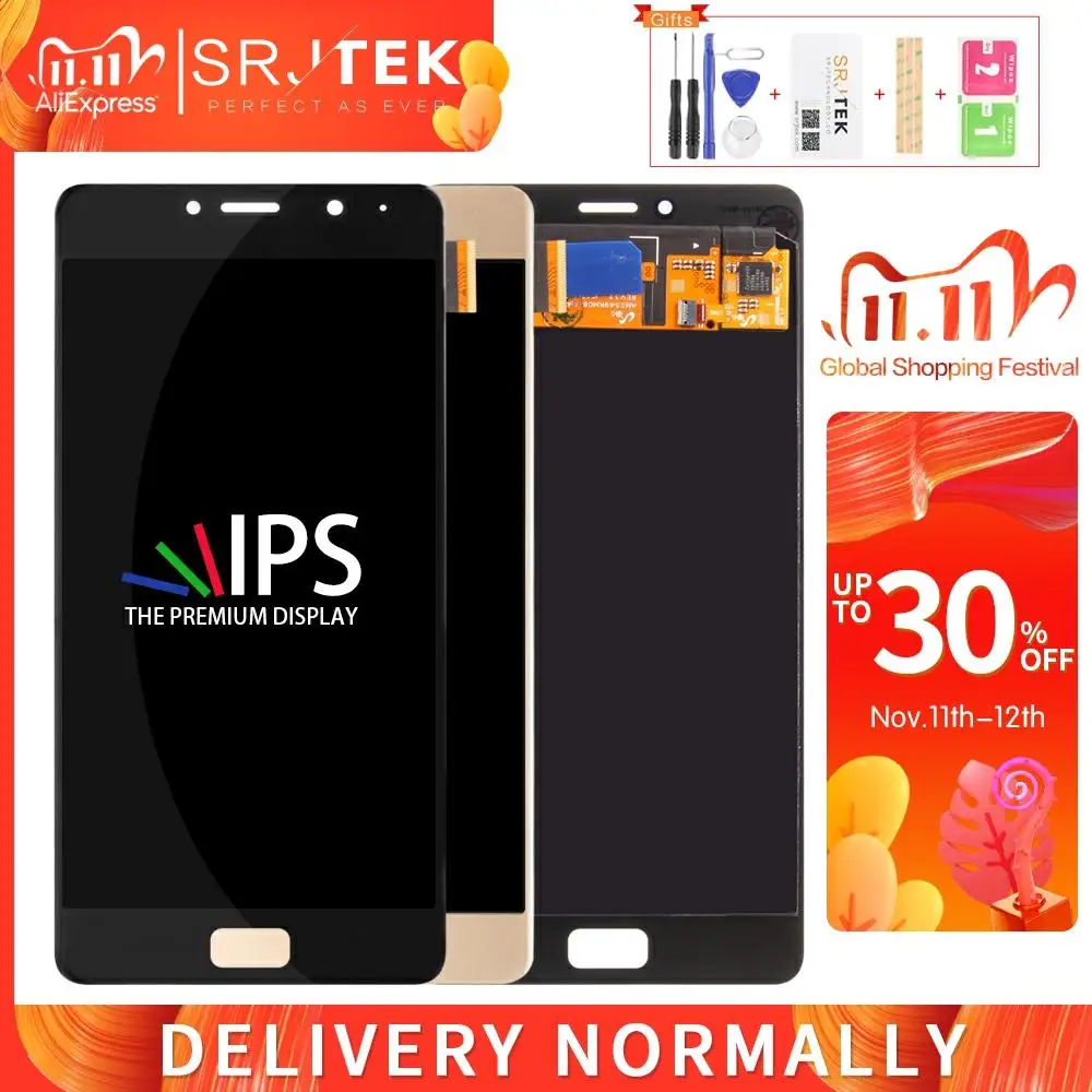 ЖК дисплей Srjtek 5 ''для Lenovo Vibe P2 сенсорный экран сенсорная панель дигитайзер в