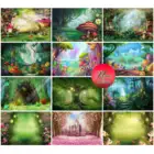 NeoBack виниловый волшебный лес гриб ребенок сказка земли принцесса день рождения баннер для фотосессии фон для фотосъемки