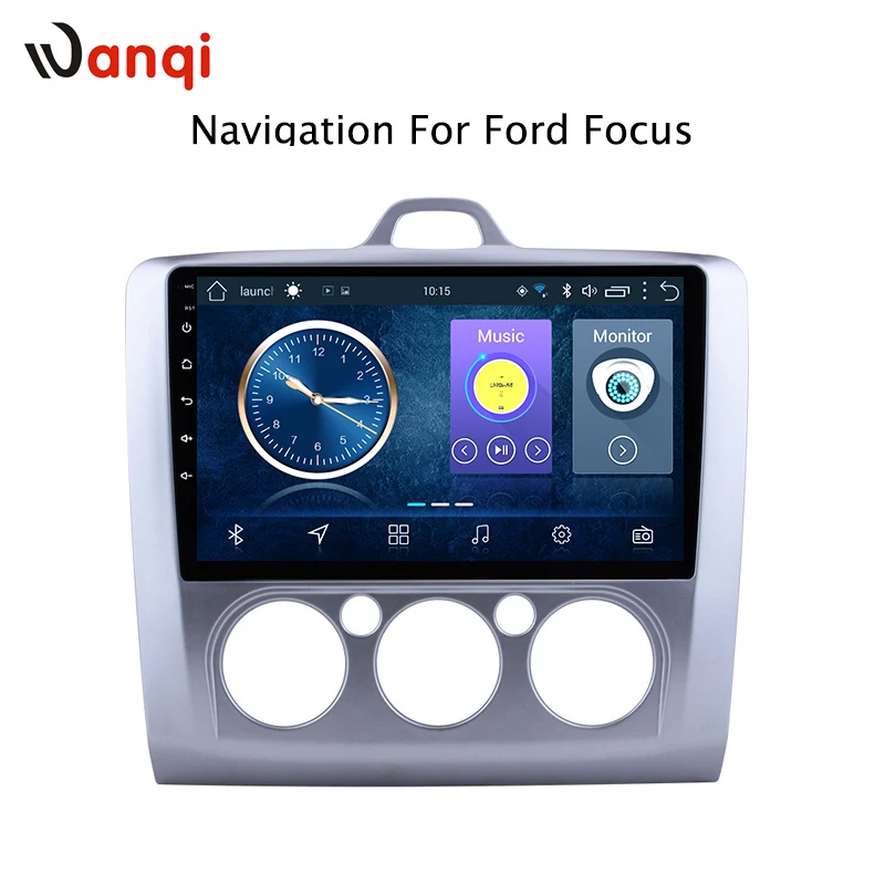 Горячая Распродажа 9 дюймов wanqi 8 1 автомобильный Dvd Gps плеер для Ford Focus 2006 2014