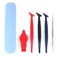 5pcs new car stickers hardness wrap vinyl tools exterior accessories micro squeegee scraper car tuck micro gasket squeegee brand